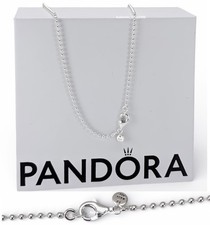 NUEVO 100% Auténtico Collar Cadena Bola Plata Esterlina 925 Pandora 394452C00