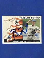 2015 HERITAGE #RTTS9 Buddy Borden TAMPA BAY RAYS SIGNED AUTOGRAPH AUTO