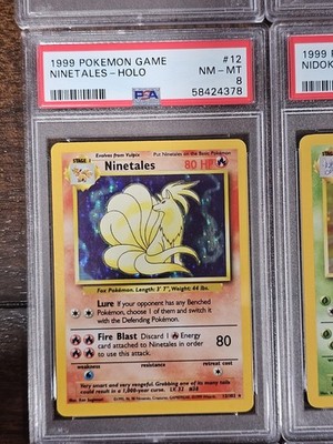 1999 Pokemon PSA GRADED TCG Base Set Unlimited Complete Holo Set Card Lot  #1-16 | eBay