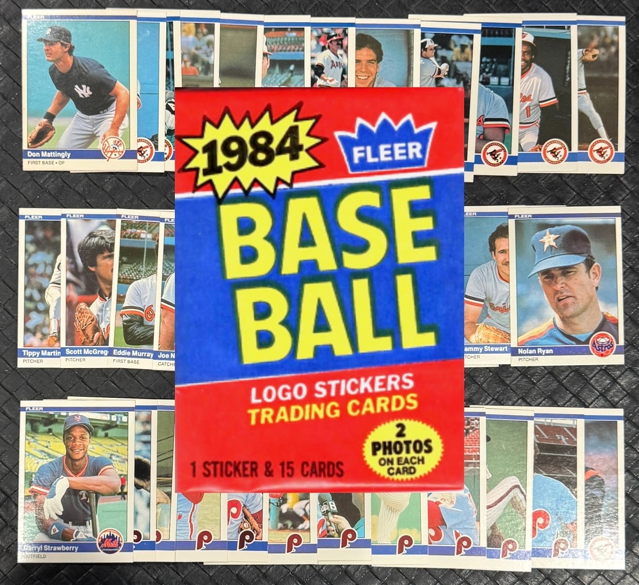 1984 FLEER MLB BASEBALL Cards Complete Your Set U Pick Don Mattingly  1/3