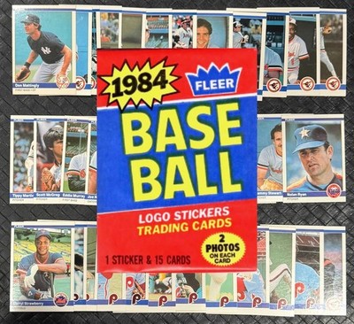 1984 FLEER MLB BASEBALL Cards Complete Your Set U Pick Don Mattingly  1/3