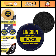 Premium Shoe Polish Wax - 2-1/8 oz Leather Care, High Shine, Made in USA