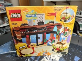 Lego Spongebob Squarepants Set 3833 Krusty Krab Adventures Factory Sealed Box