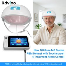 36W 1070nm NIR Photobiomodulation Brain Helmet 448 Diodes for Cognitive Wellness
