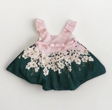 Baby Girl Pink Floral Part Dress 6 Months - Occasion