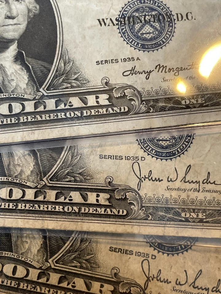 Certificado de plata de $1  Foto 2 de 4