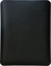 Genuine Leather Sleeve Case for 13 MacBook Air/MacBook 13 Pro M2 M3 M4 Black...