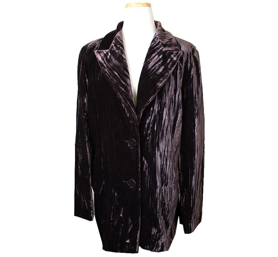 Giacca di velluto plissettato marrone Jenny altra marca 66 26810636