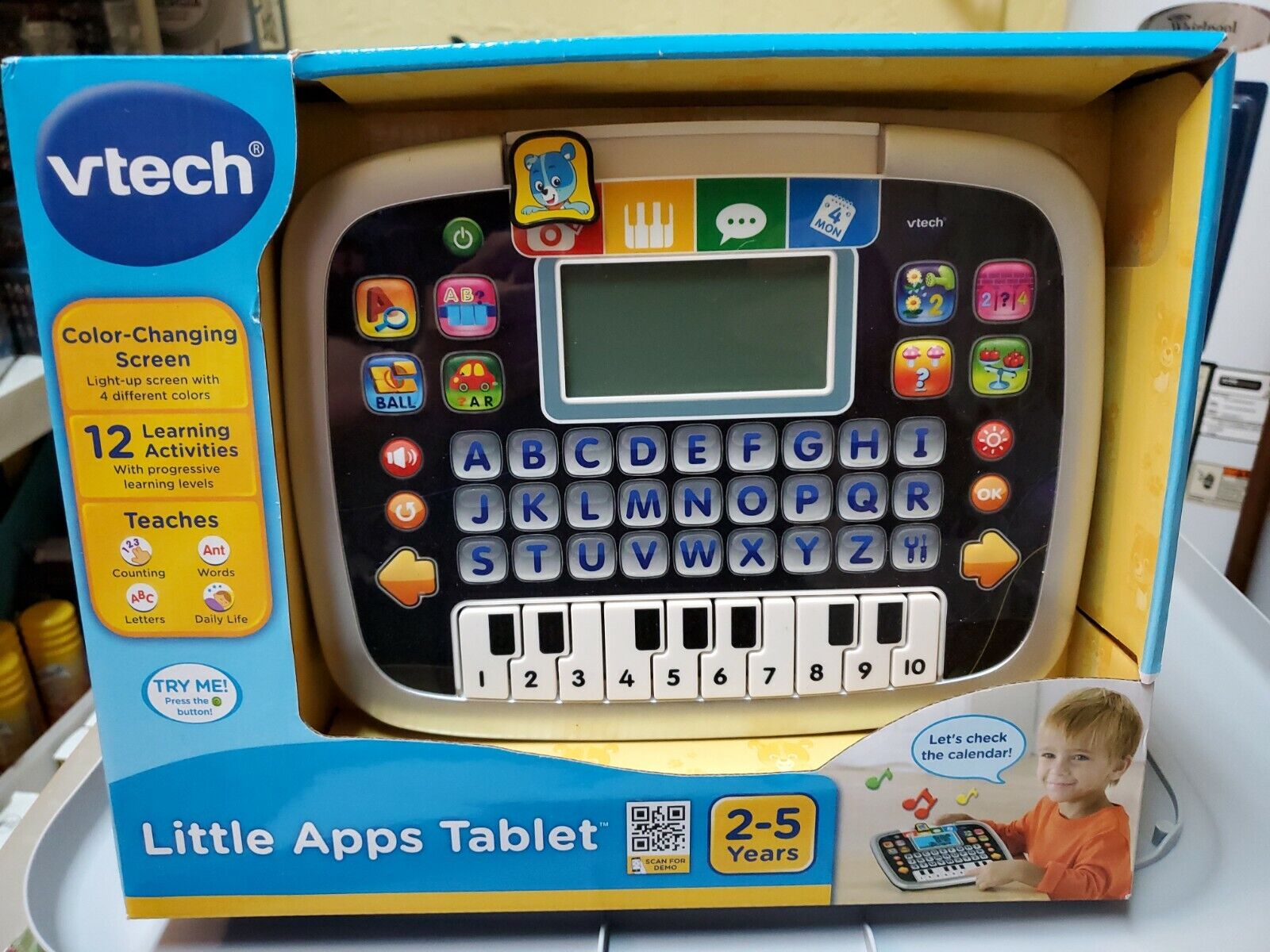 Vtech Tablet Multi-App Panellum With Piano Multicolor