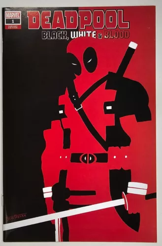 DEADPOOL: BLACK, WHITE & BLOOD #1 (TYLER KIRKHAM EXCLUSIVE) COMIC BOOK ~ Marvel