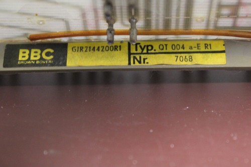 BBC GJR2144200R1 QT004 a-E R1 ABB - Picture 2 of 2