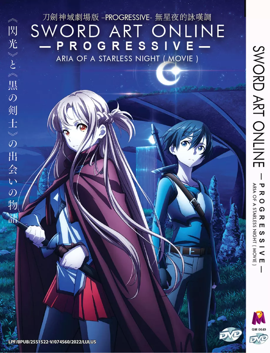 ANIME DVD SWORD ART ONLINE MOVIE:PROGRESSIVE-SCHERZO OF DEEP NIGHT~ENG SUB~