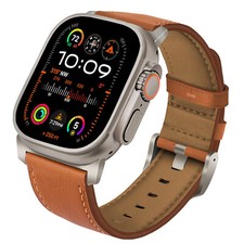 Luxury Genuine Leather Watchband For iWatch Ultra Series 10 9 8 7 6 5 4 3 2 1 SE