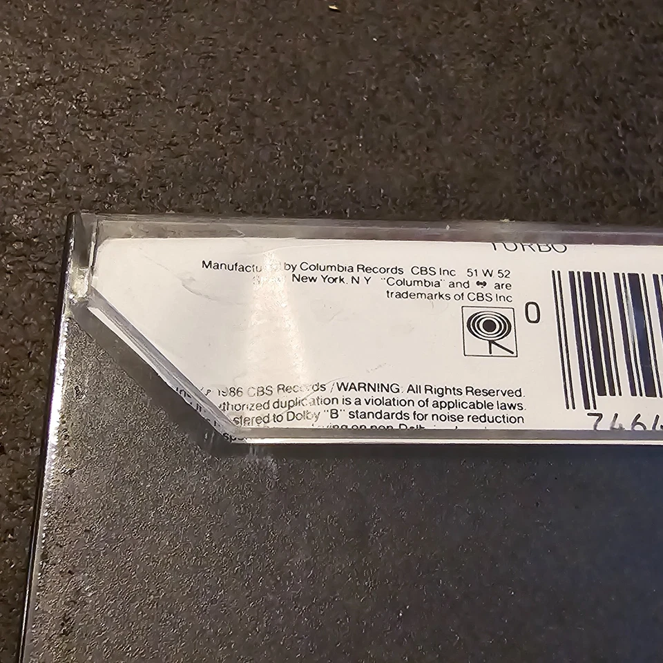 Judas Priest Turbo SEALED Columbia OCT-40158 Cassette Dolby 1986 Heavy Metal - Image 4 of 4