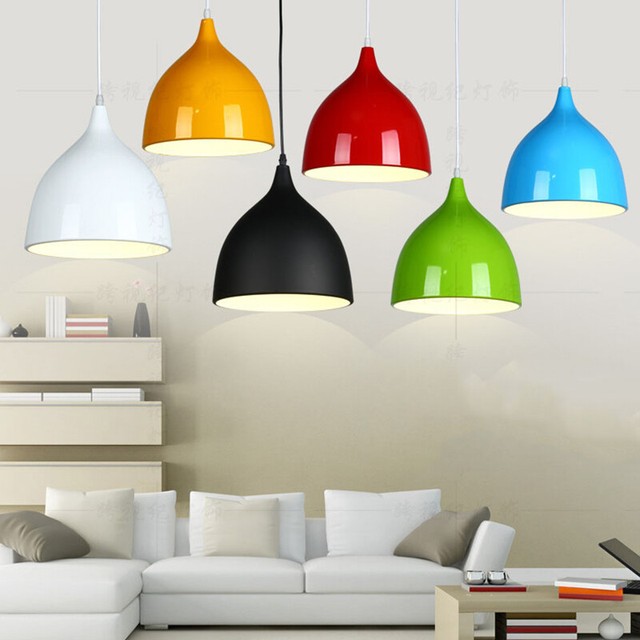 Green Pendant Light Modern Ceiling Lamp Home Chandelier Lighting