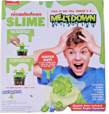 Nickelodeon Slime Meltdown Game Kit Play Monster New Includes Spanish Rules