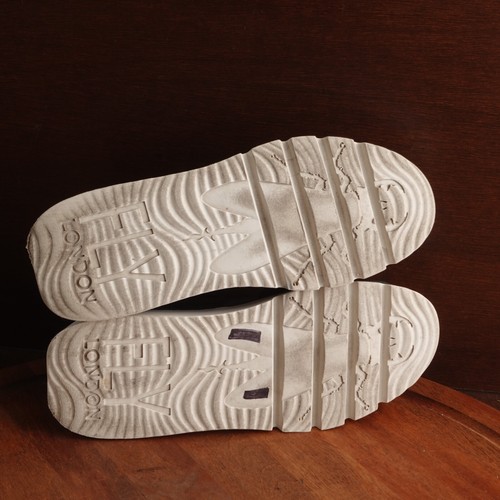 Sandali Fly London donna TG EU 39 US 8-8,5 BLK Pefi pelle zeppa scarpe pull on - Foto 8 di 14