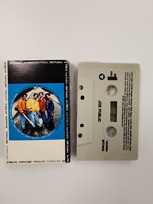 JOE PUBLIC Cassette Single VINTAGE 1991 Live And Learn Single Radio Version 