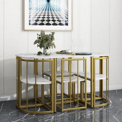 Round Glass Dnng Table Set For 4, Modern Ktchen Table Wth 4 Chrome Legs,Tempered Glass Top...