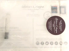 Vanille Insensee Absolue 1.5 mL Sample Postcard Envelope Atelier Cologne Perfume