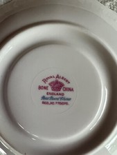 Royal Albert Bone China England Petit Point China Tea Saucer Cross Stitch Roses
