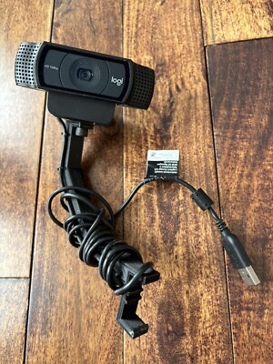 Logitech Logi Pro HD 1080p Webcam Camera Video Conferencing VU0060