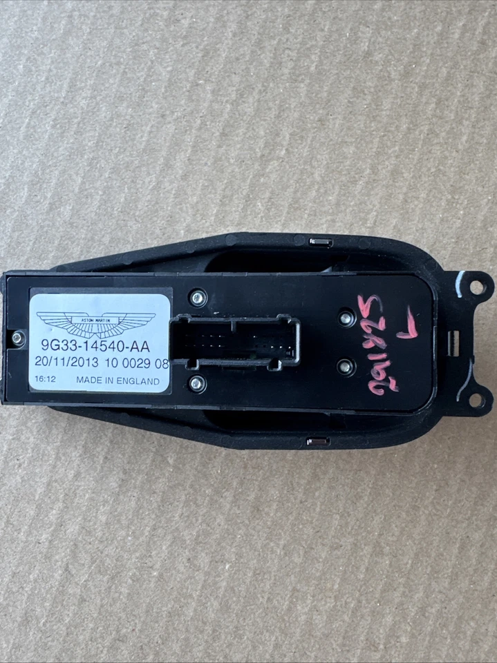 Interruptor elevalunas izquierdo aston martin vantage 9g33-14540-AA Foto 3 de 4
