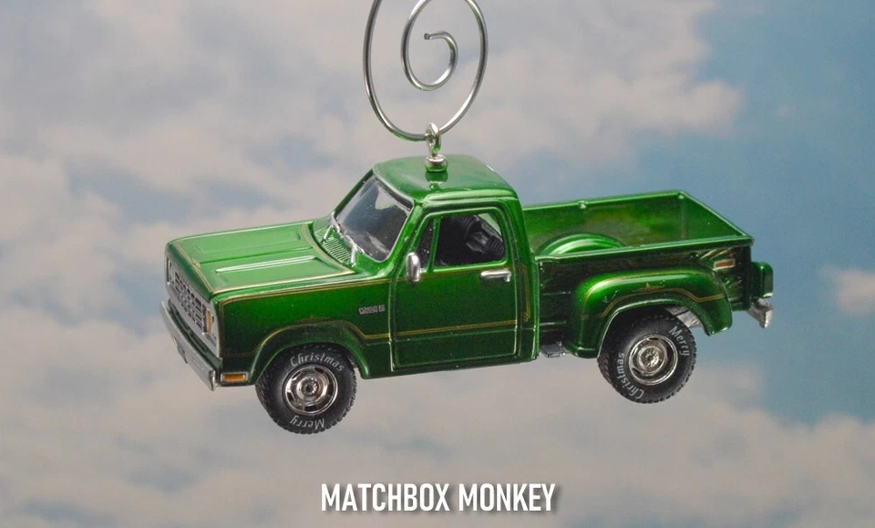 Dodge Warlock Truck Pickup 1976-1979 árbol de Navidad adorno RAM Power Wagon Foto 4 de 4