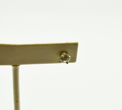 Wunderschöner einzelner Ohrstecker 14 Karat Gold 0,56 kt Diamant GOLD - 3379