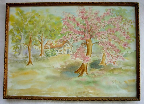 AQUARELLE de JAN HOS ( Peintre