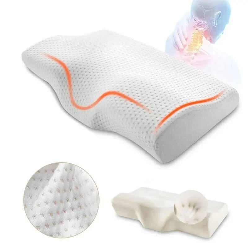 Test : oreiller cervical ergonomique en mousse à mémoire de forme