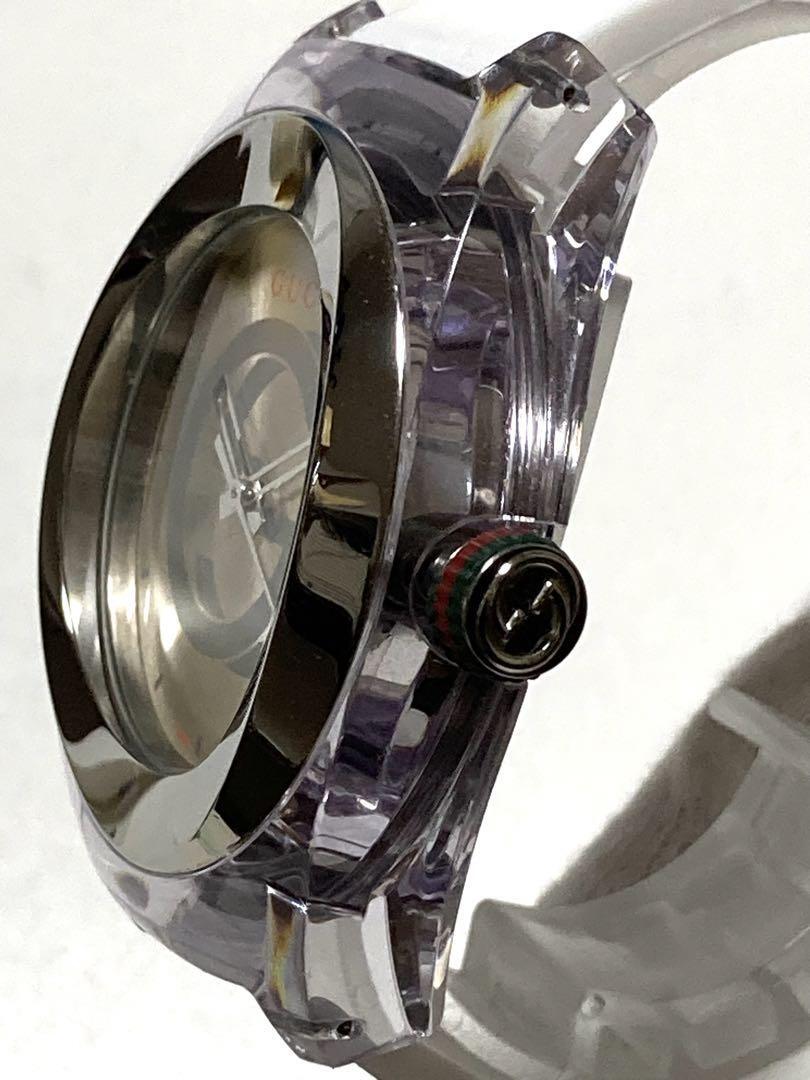 Auth GUCCI SYNC battery & belt new men's watch From Japan | eBay