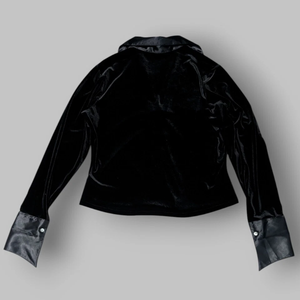 RAVEL XL 天鹅绒夹克,带缎面领和人造毛皮袖口 — 第 2/4 张图片