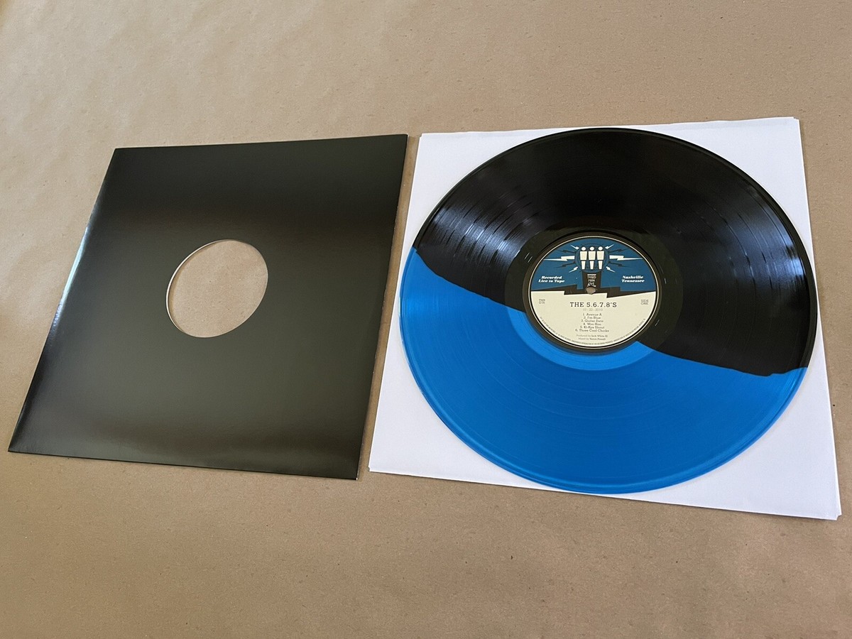 THE 5,6,7,8's Live At Third Man Records Black and Blue Split COLOR