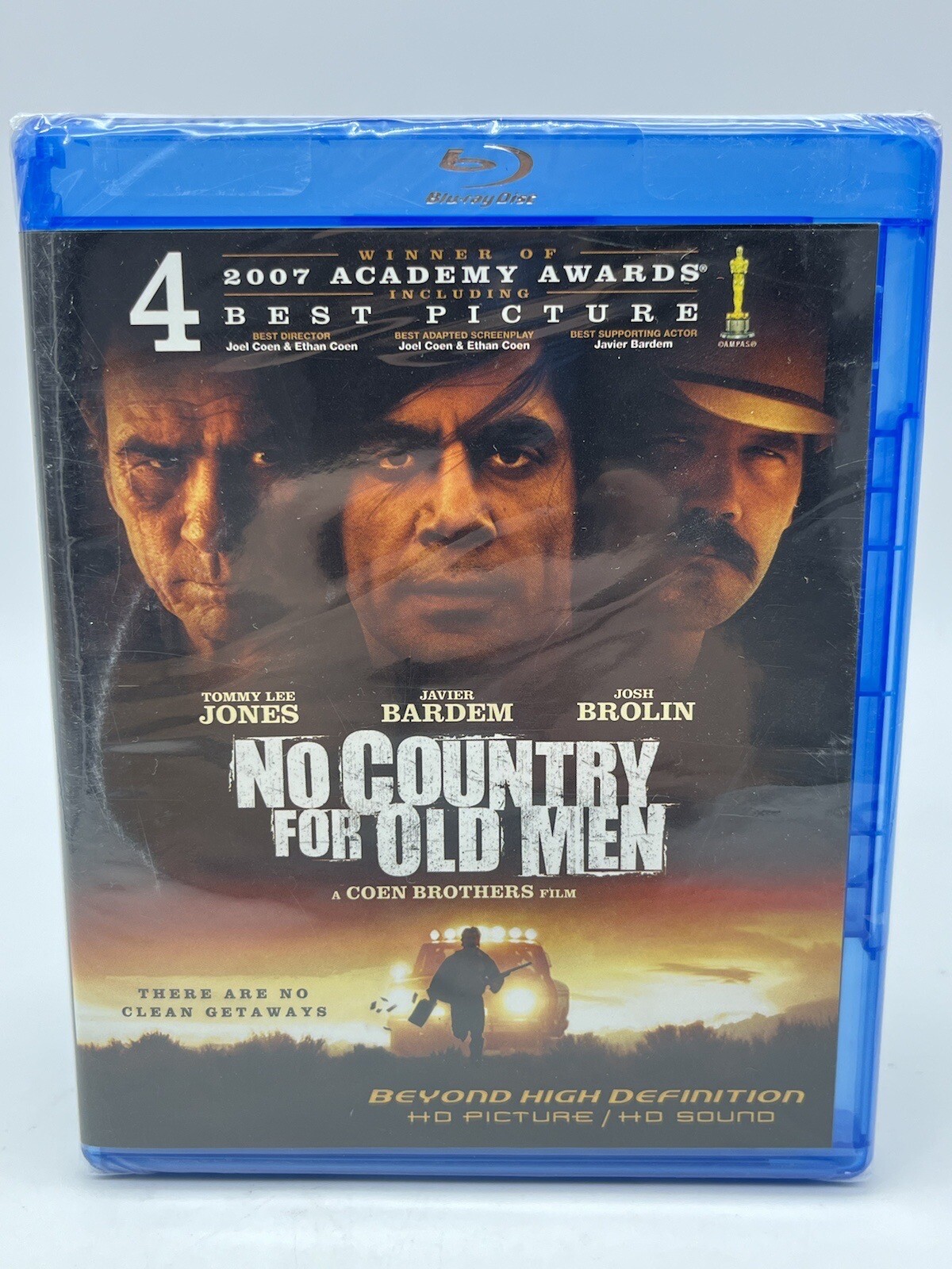 No Country For Old Men (Blu-Ray, 2007) Tommy Lee Jones, Javier Bardem