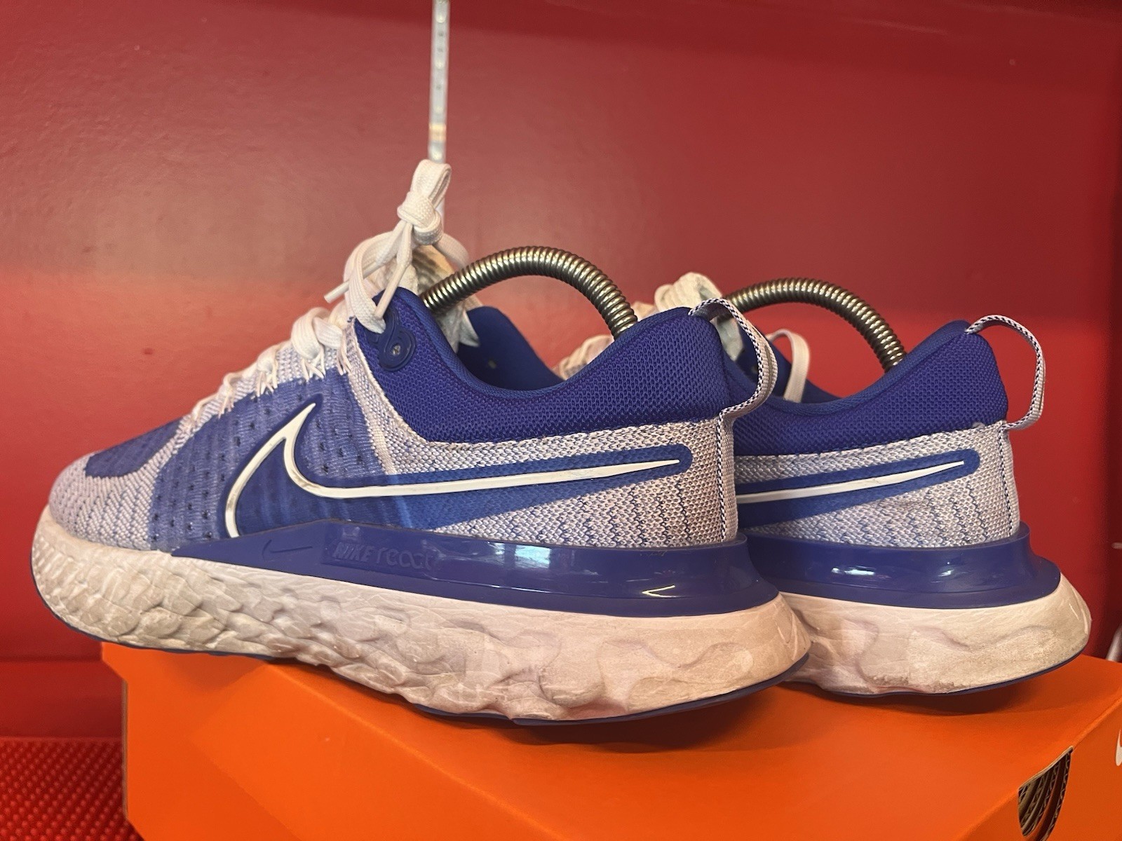 Nike REACT INFINITY RUN ROYAL BLUE FK 2 MENS 9.5 | WOMANS 11 🔥rare🔥 image 8