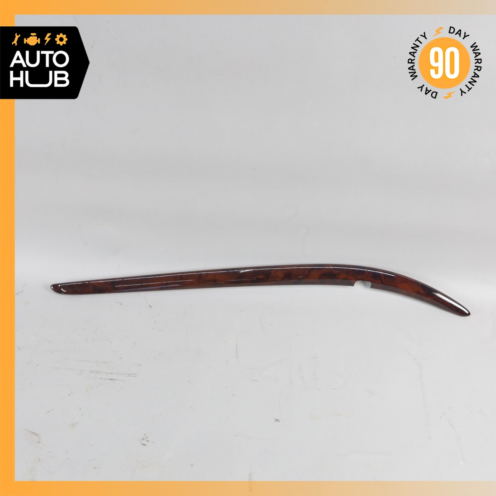 08-19 Maserati GranTurismo M145 Front Left Driver Side Door Panel Trim Wood OEM