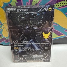 NM! Zekrom (114/114) Celebrations 25th Anniversary Holo Pokemon Card!
