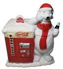 Vintage 1994 "Always Cool" Coke Coca-Cola Polar Bear Cookie Jar