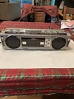 Panasonic Vintage Portable Radio With Tape Boombox Model Rx-f4 , Good Shape.