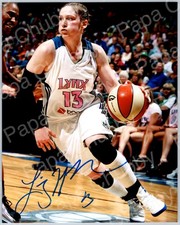 Lindsay Whalen NCAA Minnesota Women's Basketball MN Lynx WNBA Signed Auto (B)