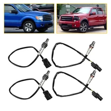 4Pcs Oxygen Sensor Perfect For 2011-14 Ford F-150 3.5L V6 Turbocharged 234-4490