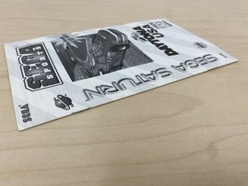 Daytona USA Sega Saturn SS Instruction Manual Booklet 