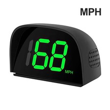 Car Digital GPS Speedo Speed MPH HUD Head Up Display Speedometer Universal