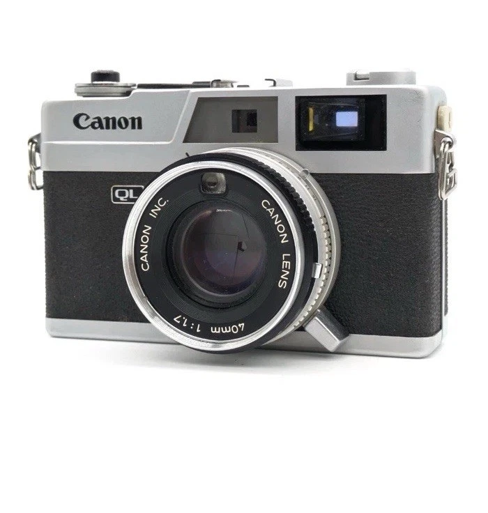 フィルムカメラ Canonet QL17 40mm f/1.7 Canon Canonet QL-17 35mm Film Camera with fixed 40mm lens – Relics