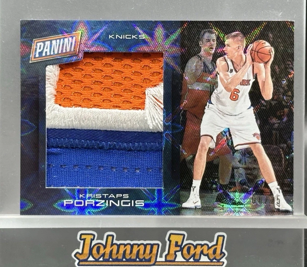 Kristaps Porzingis Serial Numbered Basketball Sports Trading Card