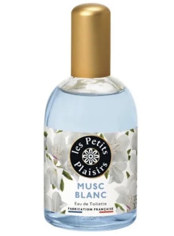Musc Blanc Les Petits Plaisirs, le parfum spray 110 ml parfait après la douche