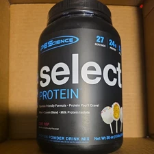 PEScience Select Protein Powder, Whey and Casein Blend, Cake Pop, 27 Servings