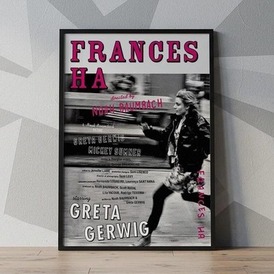 Frances Ha Greta Gerwig Indie Movie Vintage Poster