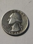 1946 D SILVER WASHINGTON QUARTER       N194